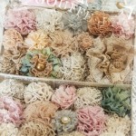 no-sew fabric flowers