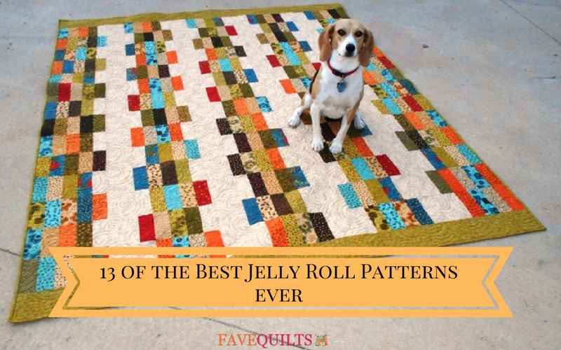 The 13 Best Jelly Roll Quilt Patterns EVER FaveCrafts Quilt jelly roll pattern easy square patterns patchwork market pdf quilts fat jellyroll rolls quilting via quarters christmas sweet colorways